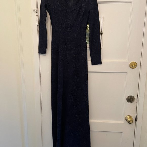 Alaia Navy Blue Evening Gown - Picture 6 of 6